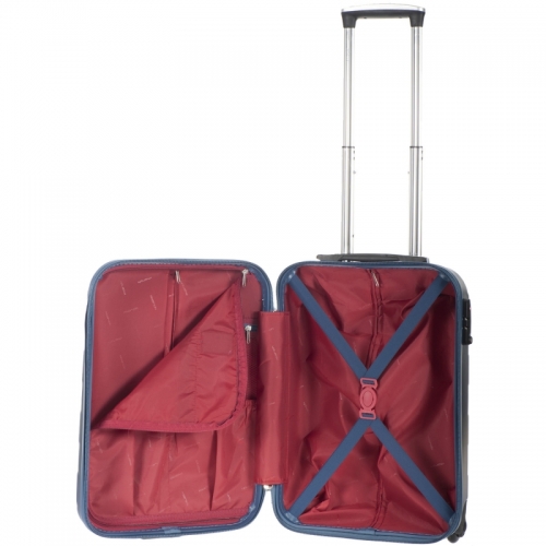 Příruční kufr March 55 x 40 x 20 cm, malé palubní kufry na kolečkách do letadla
