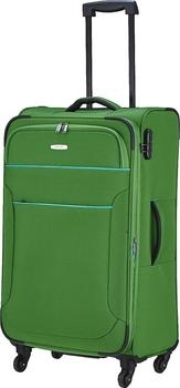Velký textilní rozšiřitelný kufr na čtyřech kolečkách Travelite Derby 4w  - AKCE