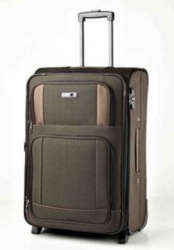 Kabinový malý cestovní kufr na 2 kolečkách Carlton Zest brown/hnědý, rozšiřitelné palubní kufry