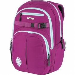 Dámský růžový studentský/městský batoh Nitro Chase grateful pink 35 L