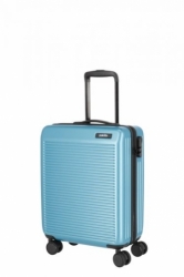 Palubní malý skořepinový kufr na 4 kolečkách Paklite Sienna S 55 cm Ice blue