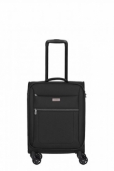Palubní kufr s kolečky Paklite Valencia S černý 55 x 40 x 20 cm