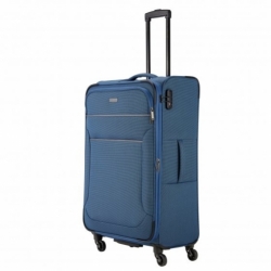 Velký cestovní kufr Travelite Story 4w L Petrol modrý
