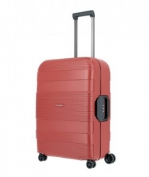 Kufr na 4 kolečkách Travelite Korfu M Red