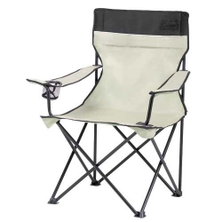 Skládací kovová židle Coleman Standard Quad béžová, campingové židle